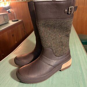 WORN ONCE Womens Merrell J17842 Brown Haven Tall Waterproof Boots 9.5